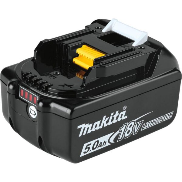 Makita 18-Volt 5.0Ah LXT Lithium-Ion Brushless 4-1/2 / 5 in. Cut-Off/Angle Grinder Kit with bonus 18V LXT Battery Pack 5.0Ah