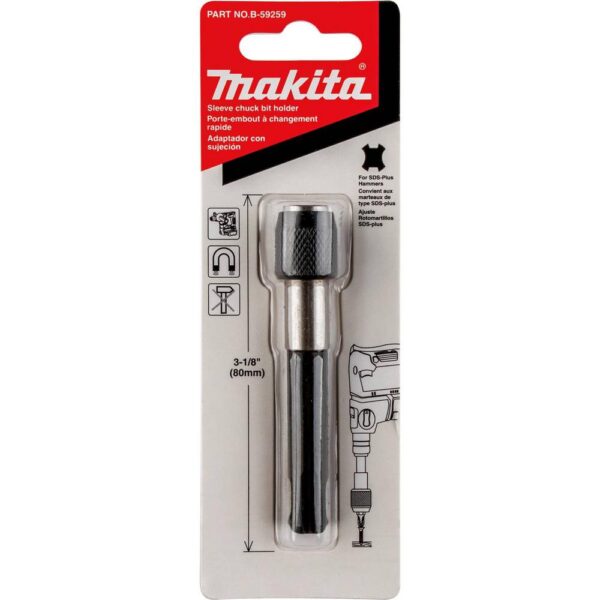 Makita SDS-PLUS to 1/4 in. Hex Adapter