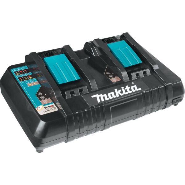 Makita 18-Volt X2 (36-Volt) LXT Lithium-Ion Brushless Cordless Blower Kit w/(2) 18V 5.0Ah Batteries and BONUS 5.0Ah Battery 2Pk