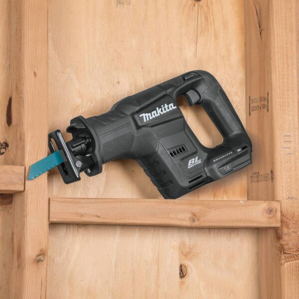 Makita 18V LXT Sub-Compact Brushless Recipro Saw, 3/8 in. Impact Wrench and 1/2 in. Impact Wrench w/ bonus 18V LXT Starter Pack