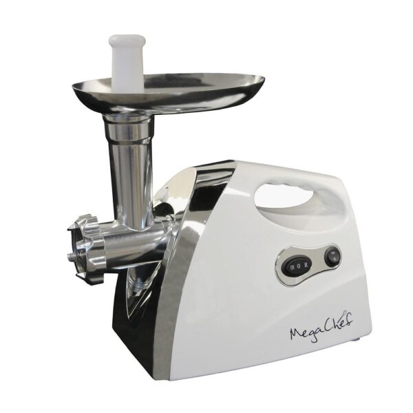 MegaChef MG-650 1200W Meat Grinder with Sausage and Kibbe Attachments