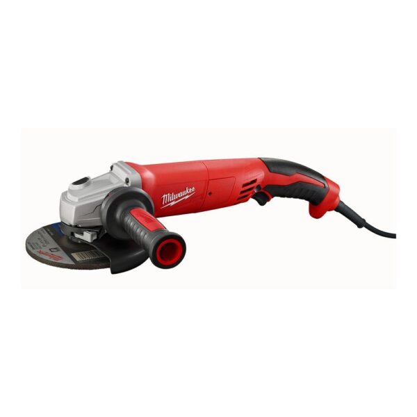 Milwaukee 13 Amp 5 in. Small Angle Grinder with Lock-On Trigger Grip