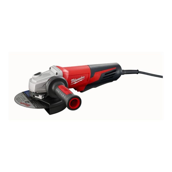 Milwaukee 13 Amp 6 in. Small Angle Grinder with Paddle Lock-On Switch