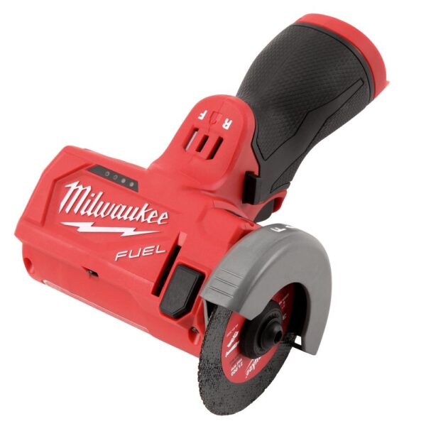 Milwaukee M12 FUEL 12-Volt Lithium-Ion Brushless Cordless 3 in. Cut Off Saw (Tool-Only)