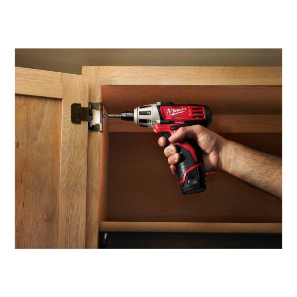 Milwaukee M12 12-Volt Lithium-Ion Cordless 1/4 in. Hex Screwdriver (Tool-Only)