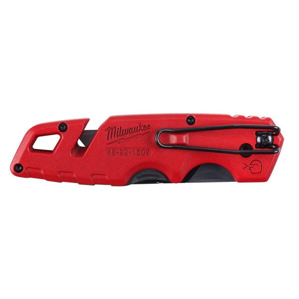 Milwaukee FASTBACK Folding Utility Knife with Blade Storage and General Purpose Blade
