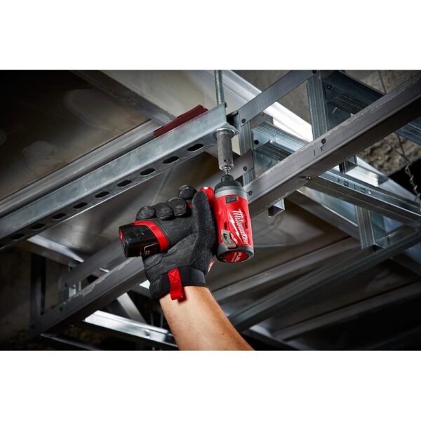 Milwaukee M12 FUEL 12-Volt Lithium-Ion Brushless Cordless 1/4 in. Hex Impact Driver (Tool-Only)