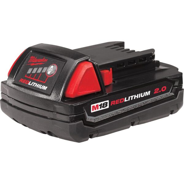 Milwaukee M18 18-Volt Lithium-Ion Compact Brushless Cordless 1/4 in. Impact Driver Kit W/ (1) 2.0 Ah Battery, Charger & Tool Bag