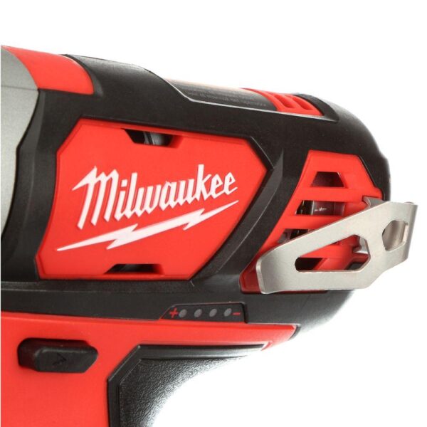 Milwaukee M12 12-Volt Lithium-Ion Cordless 3/8 in. Impact Wrench with 4.0 Ah M12 Battery