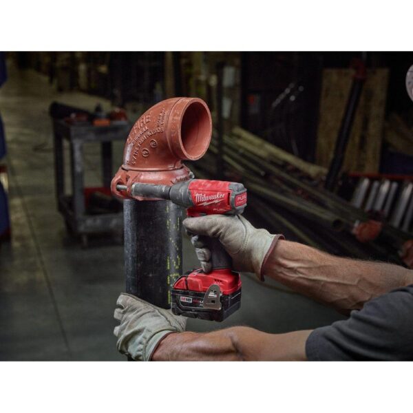 Milwaukee M18 FUEL 18-Volt Lithium-Ion Brushless Cordless 1/2 in. Compact Impact Wrench with Pin Detent (Tool-Only)