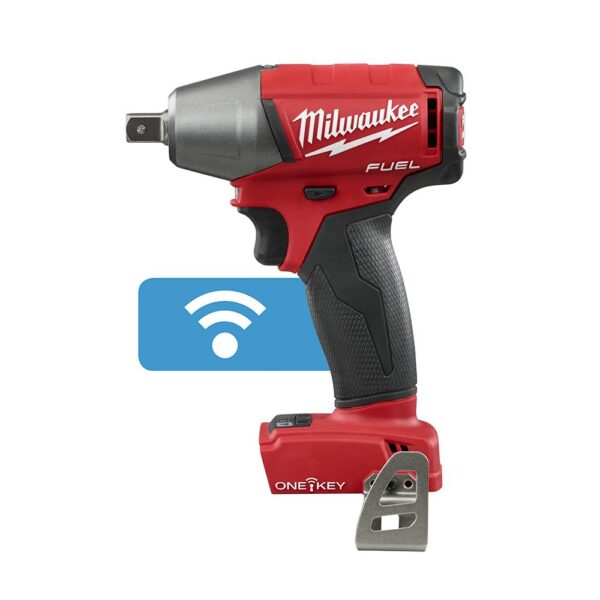 Milwaukee M18 FUEL ONE-KEY 18-Volt Lithium-Ion Brushless Cordless 1/2 in. Impact Wrench w/ Pin Detent (Tool-Only)