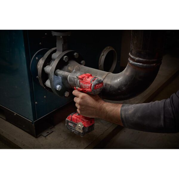 Milwaukee M18 FUEL 18-Volt Lithium-Ion Brushless Cordless Mid Torque 1/2 in. Impact Wrench W/ Pin Detent (Tool-Only)