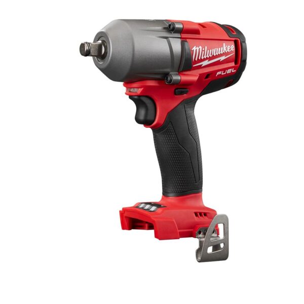 Milwaukee M18 FUEL 18-Volt Lithium-Ion Brushless Cordless Mid Torque 1/2 in. Impact Wrench with Friction Ring (2-Tool)
