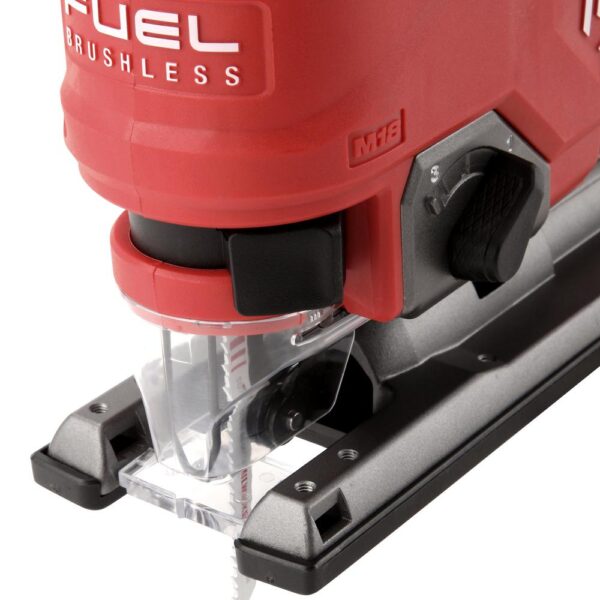 Milwaukee M18 FUEL 18-Volt Lithium-Ion Brushless Cordless Jig Saw with M18 5.0 Ah Battery