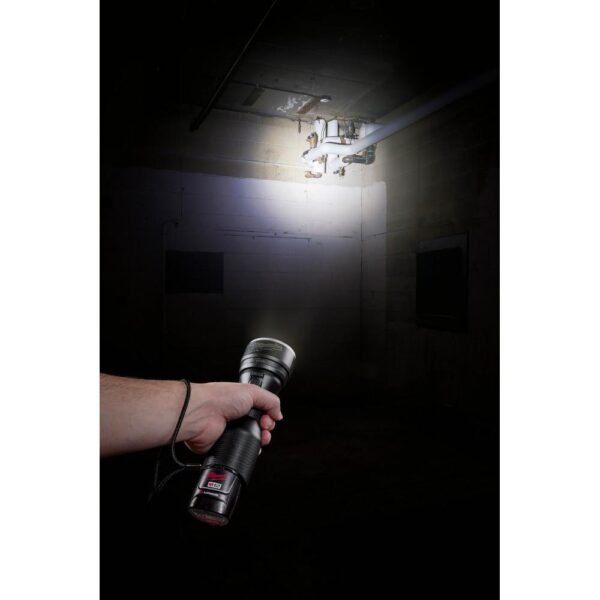 Milwaukee M12 12-Volt Lithium-Ion Cordless LED High Performance Flashlight with M12 Jobsite Speaker and 3.0 Ah Battery