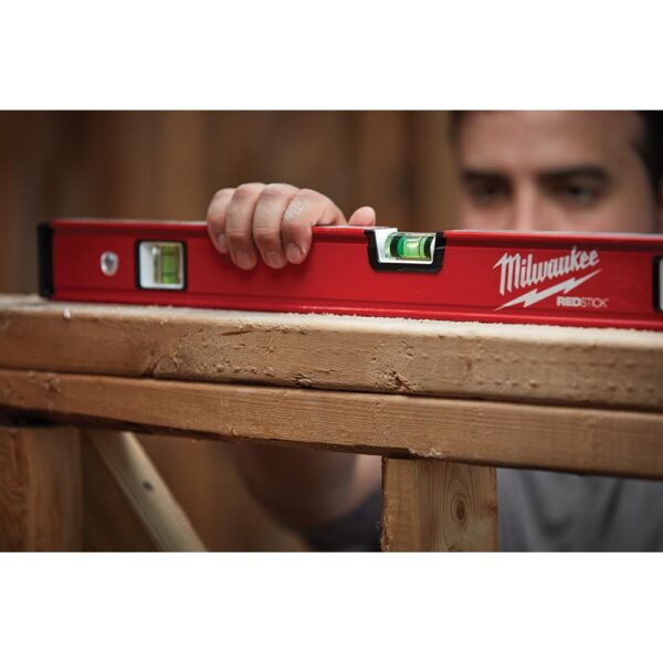 Milwaukee 72 in. REDSTICK Compact Box Level