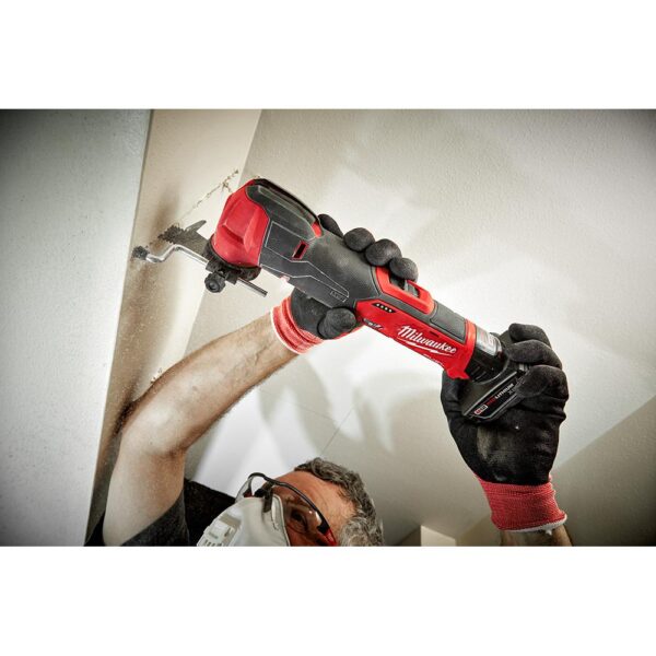 Milwaukee M12 FUEL 12-Volt Lithium-Ion Cordless Oscillating Multi-Tool and Impact Driver with two 3.0 Ah Batteries