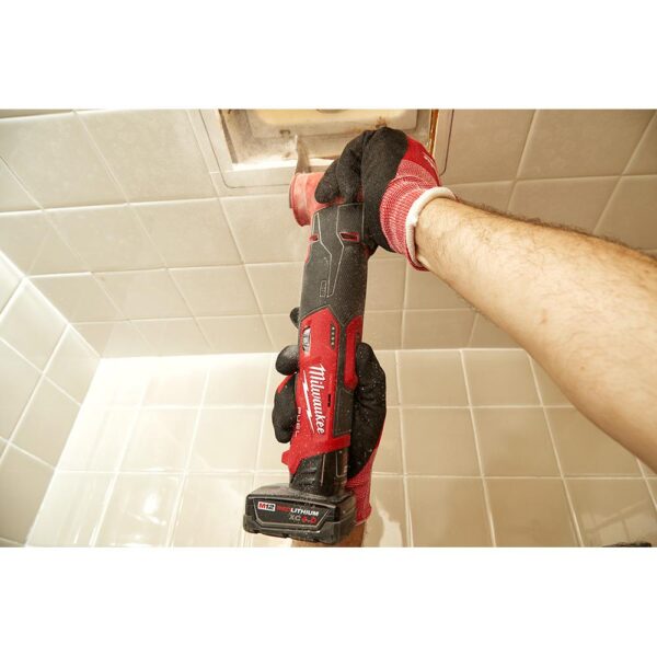 Milwaukee M12 FUEL 12-Volt Lithium-Ion Cordless Oscillating Multi-Tool and Jobsite Radio with two 3.0 Ah Batteries