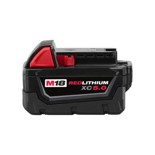 Milwaukee M18 18-Volt Lithium-Ion XC Extended Capacity 5.0Ah Battery Pack (2-Pack)