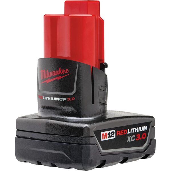 Milwaukee M12 12-Volt Lithium-Ion XC Extended Capacity 3.0 Ah Battery Pack (2-Pack)