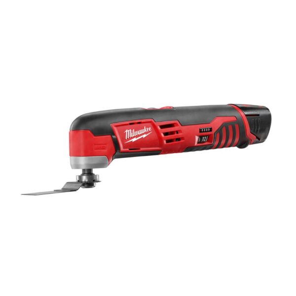 Milwaukee M12 12-Volt Lithium-Ion Cordless Combo Tool Kit (4-Tool) with Two 1.5 Ah Batteries, 1 Charger, 1 Tool Bag