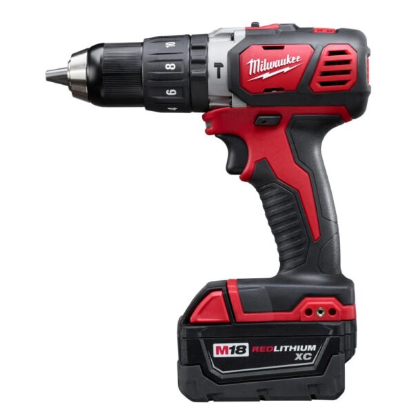 Milwaukee M18 18-Volt Lithium-Ion Cordless Combo Tool Kit (4-Tool) w/ 2 Additional 5.0Ah Batteries