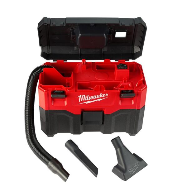 Milwaukee M18 18-Volt Lithium-Ion Cordless Combo Tool Kit (6-Tool) w/ Wet/Dry Vacuum and 3/8 in. Impact Wrench