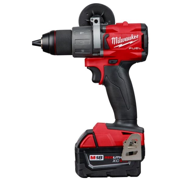 Milwaukee M18 FUEL 18-Volt Lithium-Ion Brushless Cordless Combo Kit (5-Tool) W/ (2) 5.0 Ah Batteries, (1) Charger, (1) Tool Bag