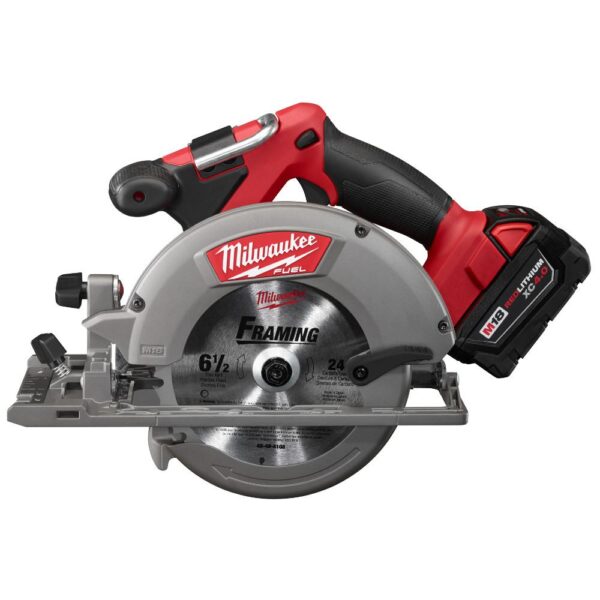 Milwaukee M18 FUEL 18-Volt Lithium-Ion Brushless Cordless Combo Kit (7-Tool) with  M18 FUEL 1/2 in. Impact Wrench