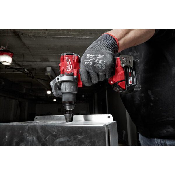 Milwaukee M18 FUEL 18-Volt Lithium-Ion Brushless Cordless Surge Impact Driver/Hammer Drill Combo Kit (2-Tool) with 2-Batteries