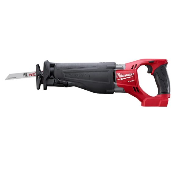 Milwaukee M18 FUEL 18-Volt Lithium-Ion Brushless Cordless SAWZALL Reciprocating Saw with Super Charger and 8.0 Ah Battery