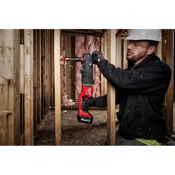 Milwaukee M18 FUEL 18-Volt Lithium-Ion Brushless Cordless GEN 2 SUPER HAWG 7/16 in. Right Angle Drill (Tool-Only)