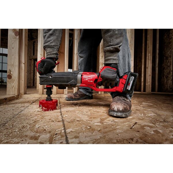 Milwaukee M18 FUEL 18-Volt Lithium-Ion Brushless Cordless GEN 2 SUPER HAWG 7/16 in. Right Angle Drill QUIK-LOK Kit