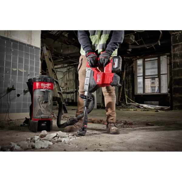 Milwaukee M18 FUEL ONE-KEY 18-Volt Lithium-Ion Brushless Cordless 1-3/4 in. SDS-MAX Rotary Hammer with Two 12.0 Ah Battery