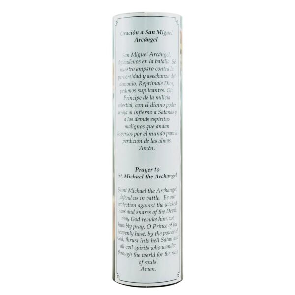 Stonebriar Collection 8 in. St. Michael LED Prayer Candle