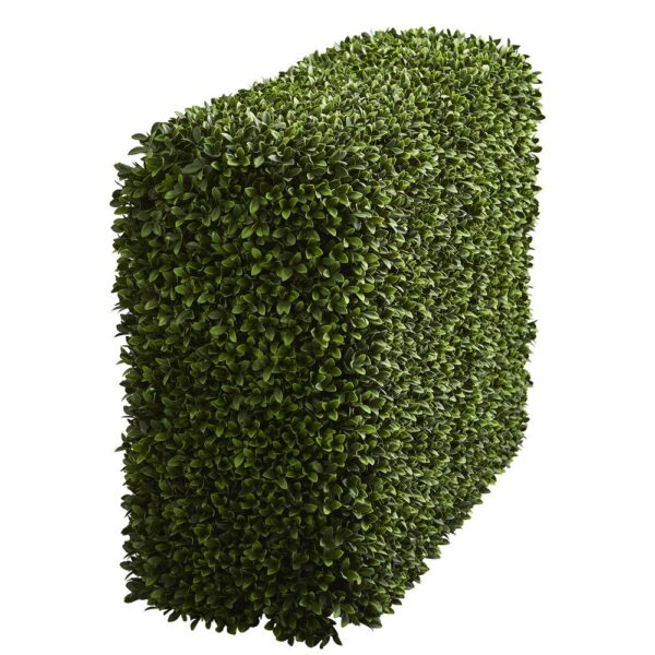 Nearly Natural Indoor/Outdoor 41 in. Boxwood Artificial Hedge
