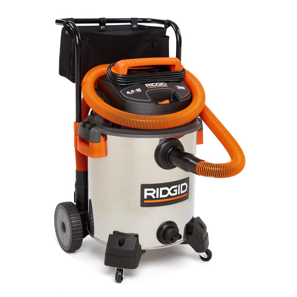 RIDGID Vacuum Wet Dry Shop Vac Stainless Steel Filter Accessories