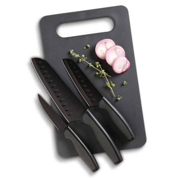 Oster Slice Craft Knife Set with Cutting Board (3-Piece)