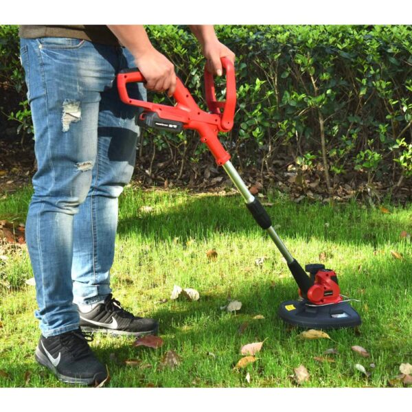 PowerSmart 20-Volt Lithium-Ion Cordless Handheld String Trimmer 1.5 Ah Battery and Charger Included