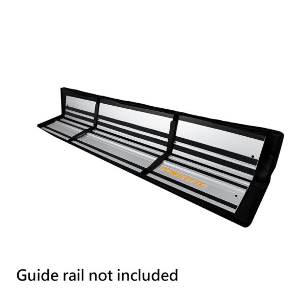 POWERTEC 60 in. Premium Guide Rail Bag with Dual-Sided Padding for Secure Rail Placement