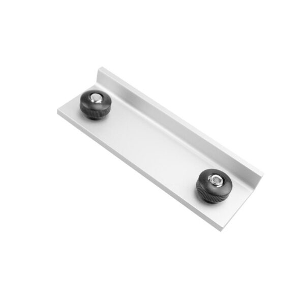 POWERTEC Aluminum Long Stop for Universal T-Track System with Hand Screw