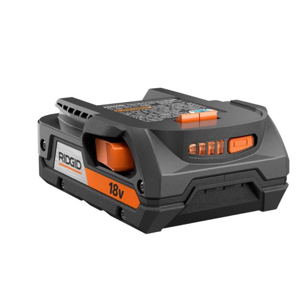 RIDGID 18-Volt OCTANE 4-1/2 in. Angle Grinder with 18-Volt Lithium-Ion 2.0 Ah Battery and Charger Kit