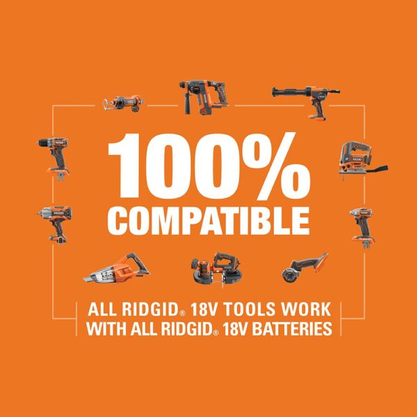 RIDGID 18-Volt Lithium-Ion Brushless Cordless 1/4 in. 3-Speed STEALTH FORCE Impact Driver (Tool Only)