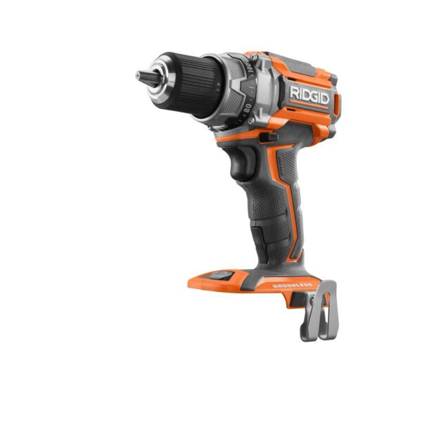 RIDGID 18-Volt Lithium-Ion Brushless Cordless 1/2 in. Compact Drill (Tool-Only)