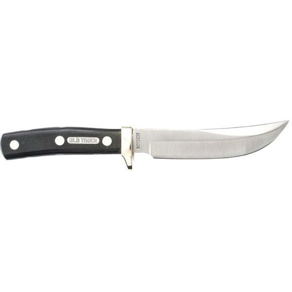 Schrade 4 in. Stainless Steel Drop Point Straight Edge Knife