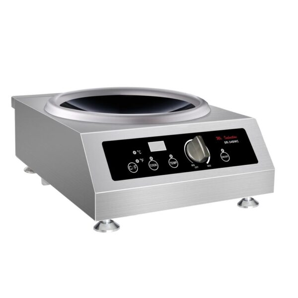 SPT 3400-Watt Countertop Commercial Induction Range (220-Volt to 240-Volt)