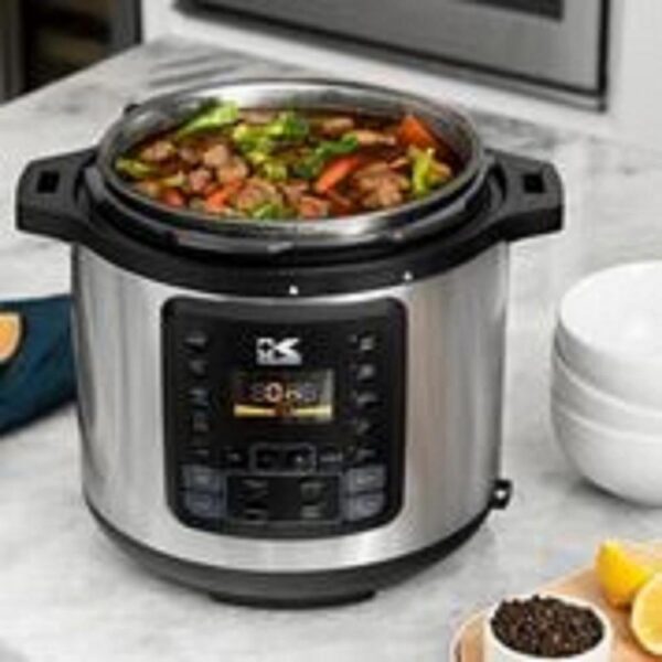 KALORIK 10-in-1 Multi Use 8 Qt. Stainless Steel Electric Pressure Cooker