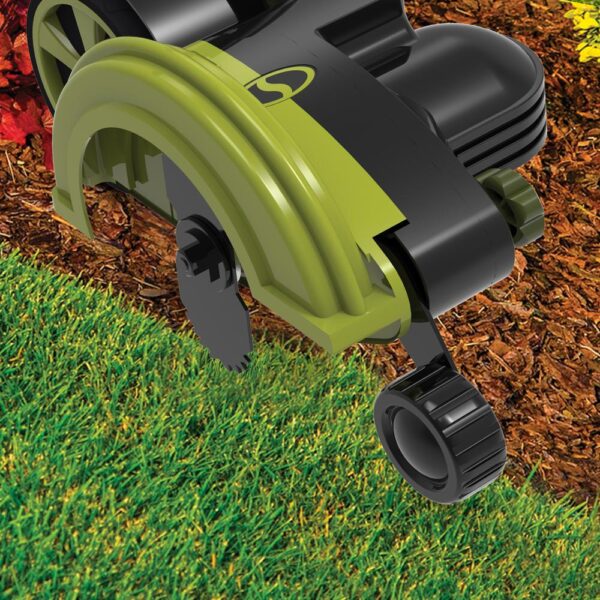 Sun Joe 12 Amp 2-in-1 Electric Wheeled Garden Lawn and Landscape Edger and Trencher