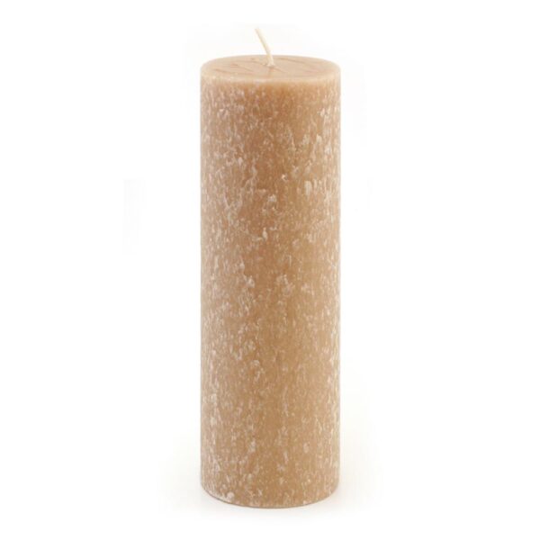 ROOT CANDLES 3 in. x 9 in. Timberline Taupe Pillar Candle