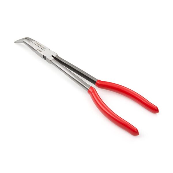 TEKTON 11 in. Long Reach 45-Degree Bent Nose Pliers